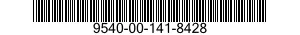 9540-00-141-8428  9540001418428 001418428
