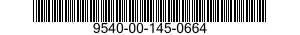 9540-00-145-0664  9540001450664 001450664