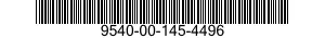9540-00-145-4496 ANGLE,STRUCTURAL 9540001454496 001454496