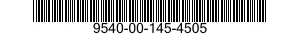 9540-00-145-4505 ANGLE,STRUCTURAL 9540001454505 001454505