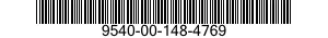 9540-00-148-4769  9540001484769 001484769