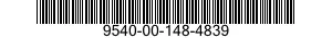 9540-00-148-4839  9540001484839 001484839