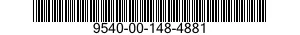 9540-00-148-4881  9540001484881 001484881