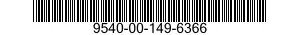 9540-00-149-6366  9540001496366 001496366