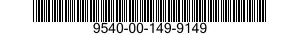 9540-00-149-9149  9540001499149 001499149