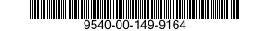 9540-00-149-9164  9540001499164 001499164