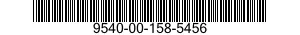9540-00-158-5456  9540001585456 001585456