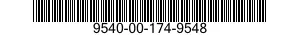 9540-00-174-9548  9540001749548 001749548