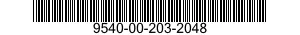 9540-00-203-2048  9540002032048 002032048