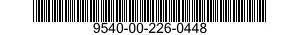 9540-00-226-0448 ANGLE,STRUCTURAL 9540002260448 002260448