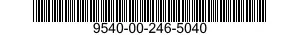 9540-00-246-5040  9540002465040 002465040