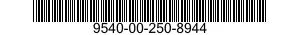 9540-00-250-8944  9540002508944 002508944