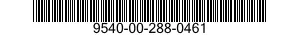 9540-00-288-0461  9540002880461 002880461