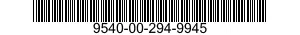 9540-00-294-9945  9540002949945 002949945
