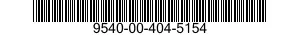 9540-00-404-5154  9540004045154 004045154