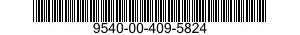 9540-00-409-5824  9540004095824 004095824