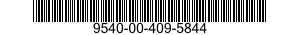 9540-00-409-5844  9540004095844 004095844