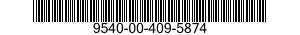 9540-00-409-5874  9540004095874 004095874