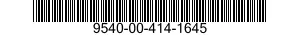 9540-00-414-1645  9540004141645 004141645