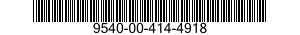 9540-00-414-4918  9540004144918 004144918