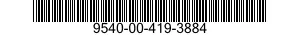 9540-00-419-3884  9540004193884 004193884