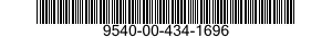9540-00-434-1696  9540004341696 004341696