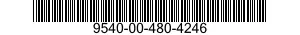 9540-00-480-4246 ANGLE,STRUCTURAL 9540004804246 004804246