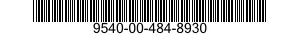 9540-00-484-8930  9540004848930 004848930