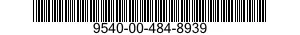 9540-00-484-8939  9540004848939 004848939