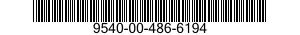 9540-00-486-6194 ANGLE,STRUCTURAL 9540004866194 004866194