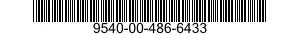 9540-00-486-6433 CHANNEL,STRUCTURAL 9540004866433 004866433