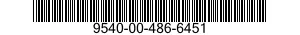 9540-00-486-6451 CHANNEL,STRUCTURAL 9540004866451 004866451