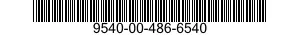 9540-00-486-6540 ANGLE,STRUCTURAL 9540004866540 004866540