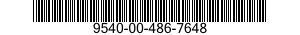 9540-00-486-7648  9540004867648 004867648