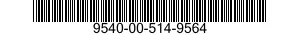 9540-00-514-9564  9540005149564 005149564