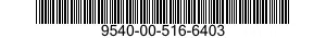 9540-00-516-6403  9540005166403 005166403