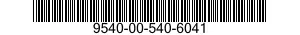9540-00-540-6041  9540005406041 005406041