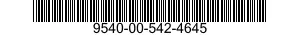 9540-00-542-4645  9540005424645 005424645