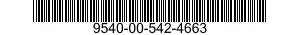 9540-00-542-4663  9540005424663 005424663