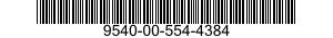 9540-00-554-4384  9540005544384 005544384