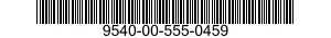9540-00-555-0459  9540005550459 005550459