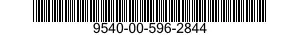 9540-00-596-2844 ANGLE,STRUCTURAL 9540005962844 005962844