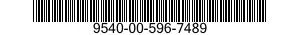 9540-00-596-7489  9540005967489 005967489