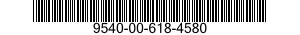 9540-00-618-4580  9540006184580 006184580