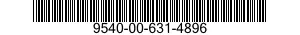 9540-00-631-4896  9540006314896 006314896