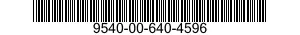 9540-00-640-4596  9540006404596 006404596