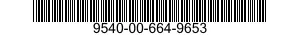 9540-00-664-9653  9540006649653 006649653