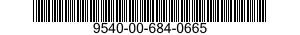 9540-00-684-0665  9540006840665 006840665