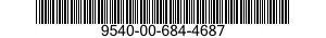 9540-00-684-4687  9540006844687 006844687