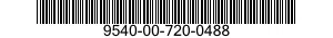 9540-00-720-0488  9540007200488 007200488